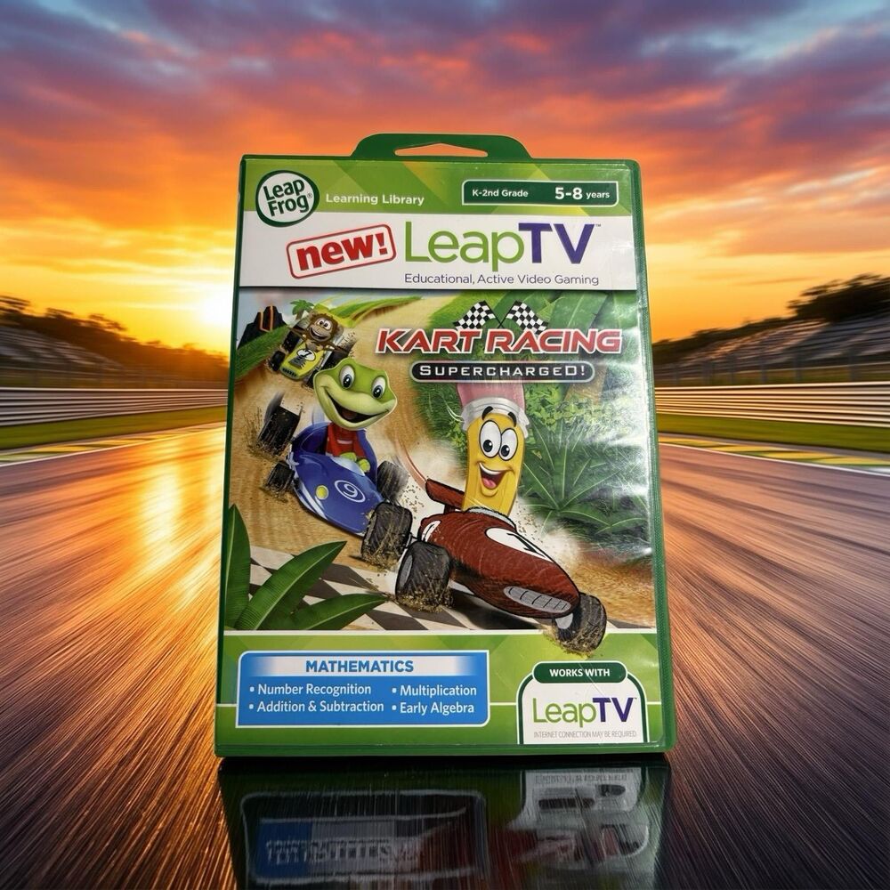 LeapFrog LeapTV Kart Racing: Supercharged! Educational, Active Video Game
